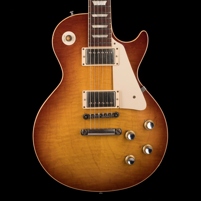 Pre Owned Gibson Custom Shop 1960 Les Paul Standard Murphy Aged Iced Tea Burst With OHSC