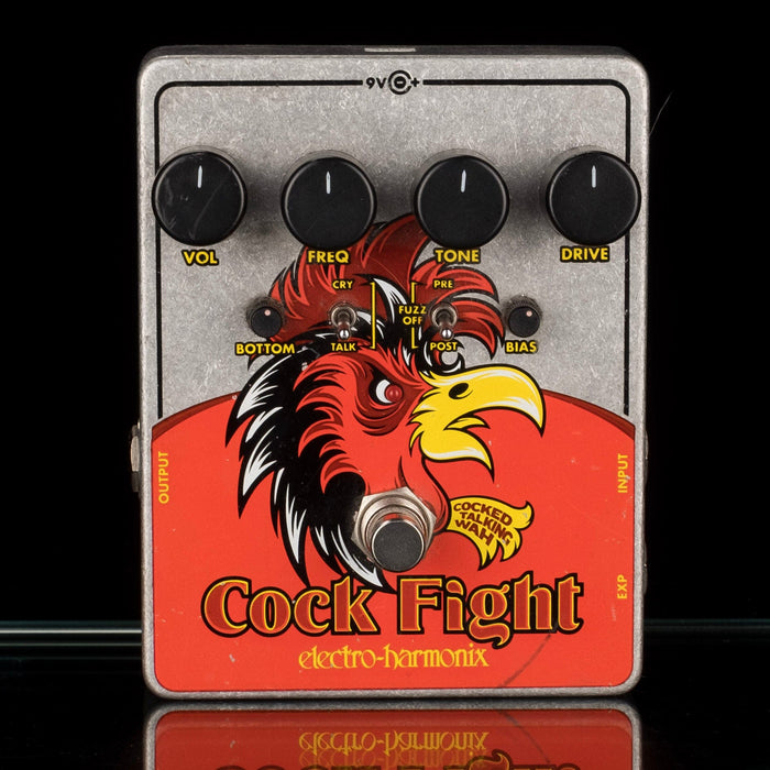 Used Electro-Harmonix Cock Fight Cocked Talking Wah and Fuzz Pedal
