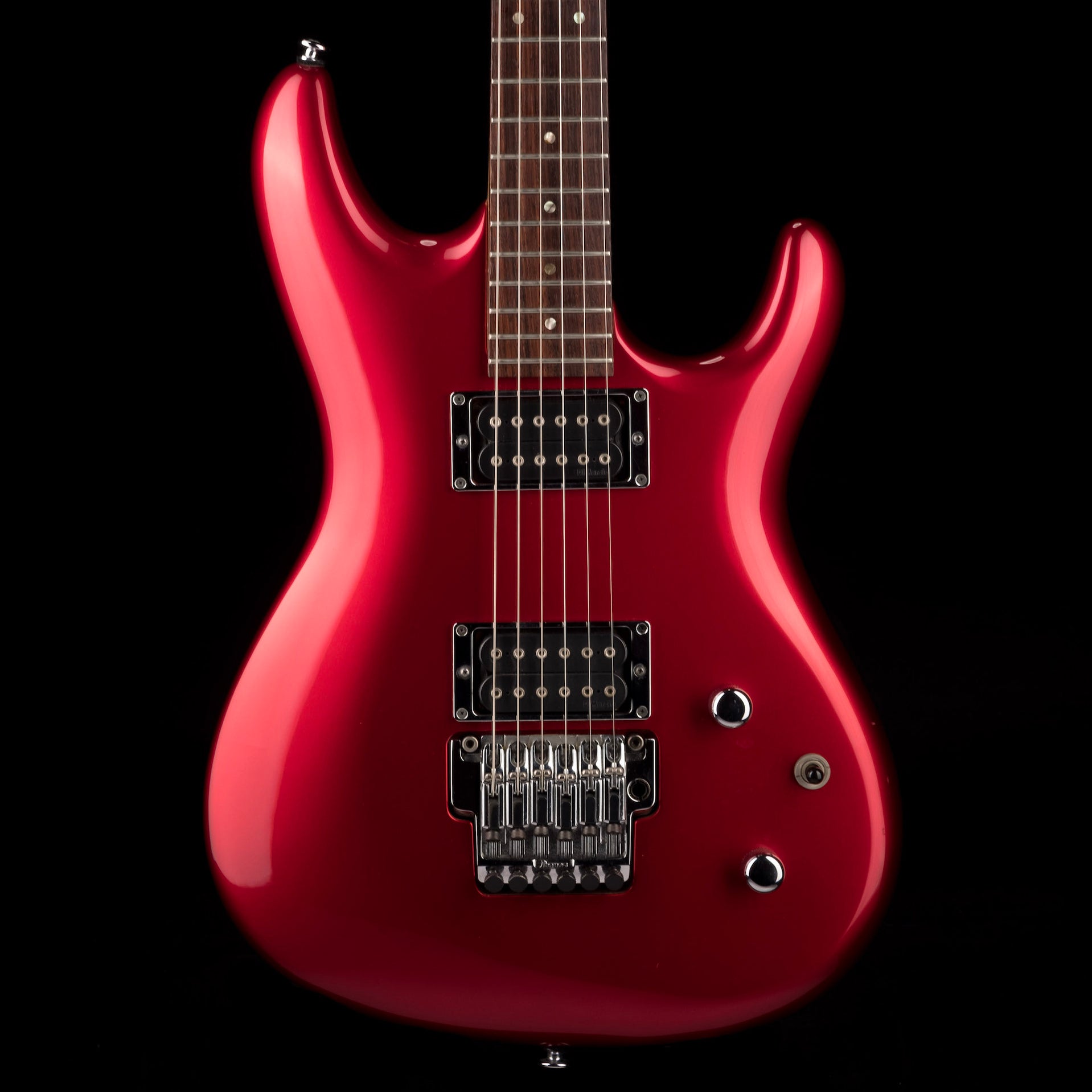 Pre Owned 2008 Ibanez JS1200 Joe Satriani SignatureCandy Apple Red Wit ...