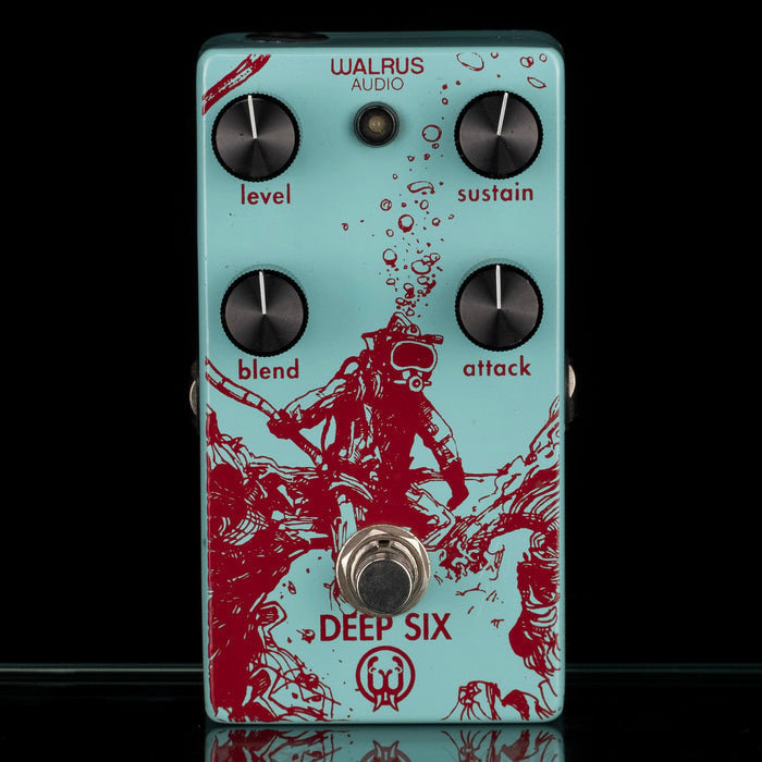 Used Walrus Audio Deep Six V1 Compressor Guitar Effect Pedal