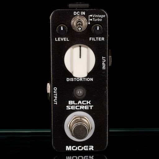 Used Mooer Black Secret Distortion Guitar Effect Pedal