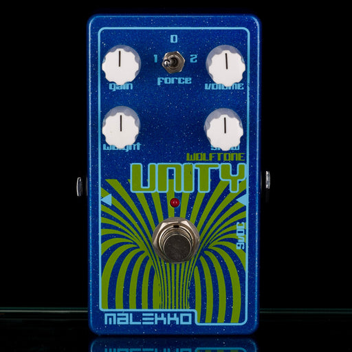 Used Malekko Unity Fuzz Guitar Effect Pedal With Box