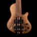 Mayones Cali4 Bass 17.5" Scale  Myrtlewood Figured Top/Mahogany Body Trans Natural Finish with Case