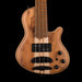 Mayones Cali4 Bass 17.5" Scale 3A Koa Top/Swamp Ash Body Trans Natural Finish with Case