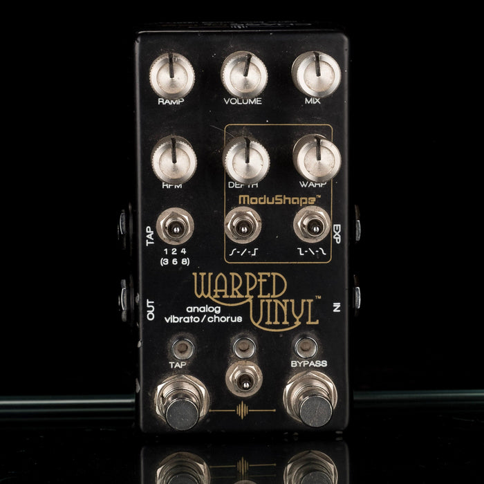 warped vinyl pedal Used Chase Bliss Audio Warped Vinyl HiFi Analog Vibrato Chorus Pedal — Truetone Music