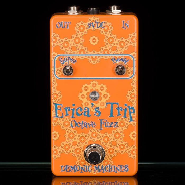 Demonic Machines Erica’s Trip Boosted Octave Fuzz Guitar Effect Pedal