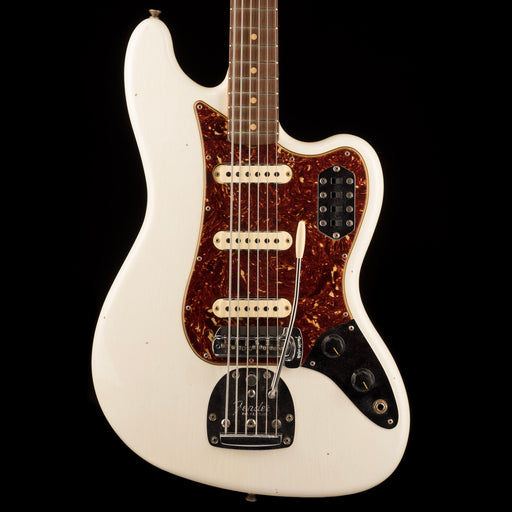 Used '20 Fender Custom Shop Bass VI Journeyman Relic Aged Olympic White w/ OHSC