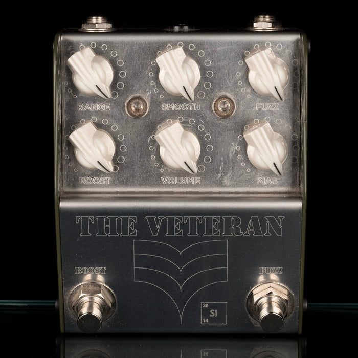 Used Thorpy FX The Veteran (Si) V2 Dual Fuzz Boost Guitar Pedal With Box