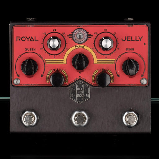 Used BeetronicsFX Royal Jelly Limited Edition Black Anodized Overdrive Fuzz with Box