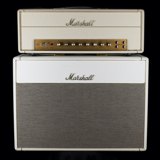 Pre Owned Marshall 212 White Guitar Amp Cabinet