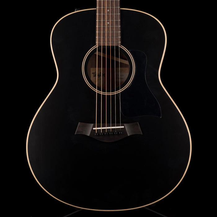 Taylor GTe Blacktop Acoustic Electric Guitar With Aerocase
