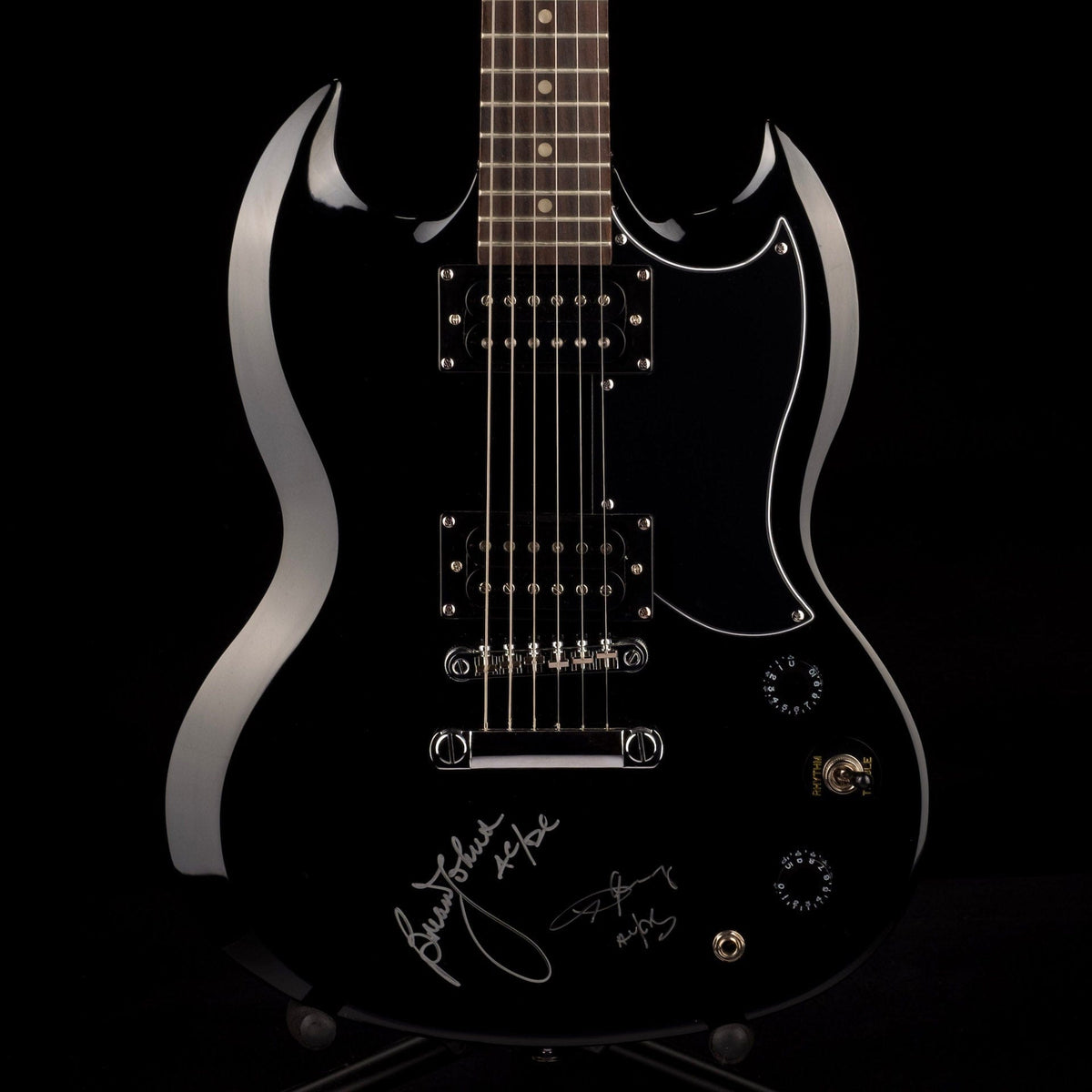 Pre Owned Epiphone SG Special Signed by Angus Young & Brian