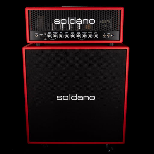 Soldano SLO-100 Super Lead Overdrive Custom Guitar Amp Head Red Bronco