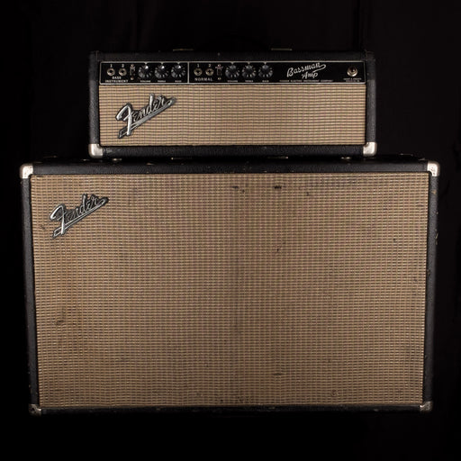 Pre Owned 1965 Fender Bassman Head and Matching 2x12 Cab