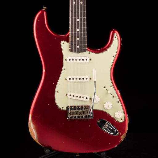 Fender Custom Shop 1963 Stratocaster Relic Mahogany Body Candy Apple Red