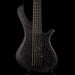 Mayones BE Elite EP 5 String Bass Guitar Trans Black Raw Eye Poplar Top With Case