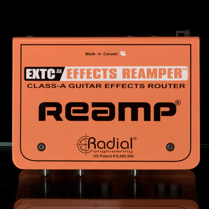 Used Radial Engineering EXTC-SA Reamp Guitar Effects Reamper with Box