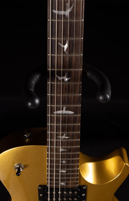 Used PRS SE Santana Singlecut Trem Egyptian Gold Electric Guitar