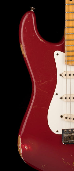 Used Fender Custom Shop 1957 Stratocaster Heavy Relic Dakota Red with OHSC
