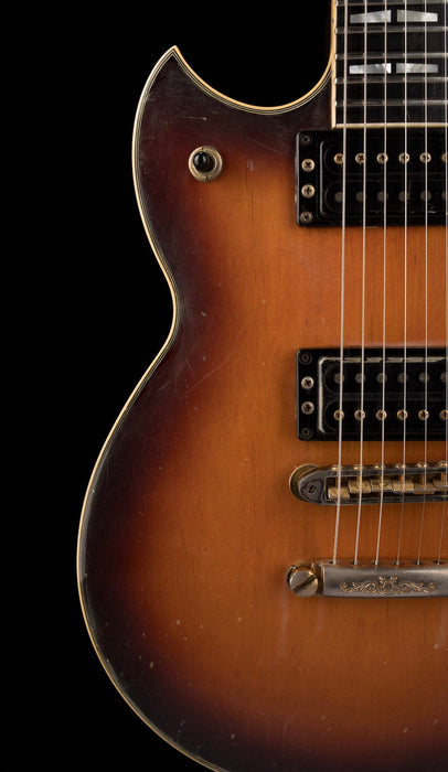 Pre Owned 1981 Yamaha SG-1000 Brown Sunburst Electric Guitar With Gig Bag