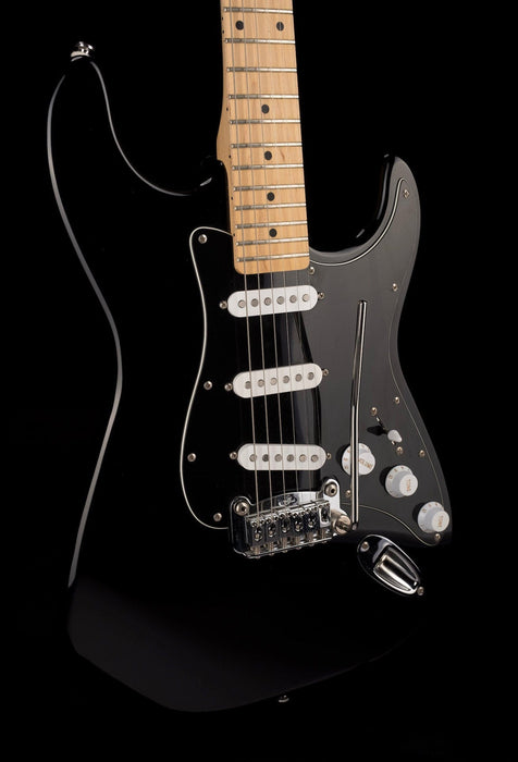 Used G&L Legacy Tribute Series Black Electric Guitar With Gig Bag