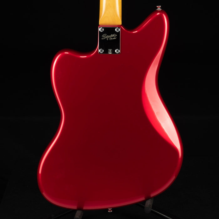 Used Squier Deluxe Jazzmaster ST Candy Apple Red
