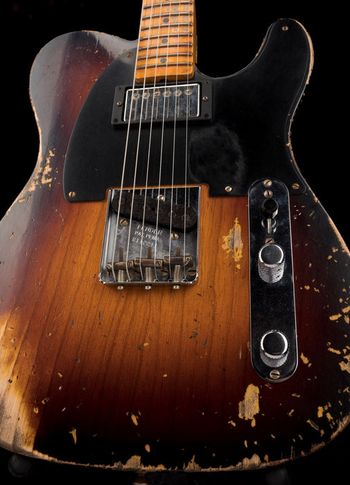 Used Fender Custom Shop Limited Edition 1951 Telecaster HS Heavy Relic Wide Fade 2-Tone Sunburst with OHSC