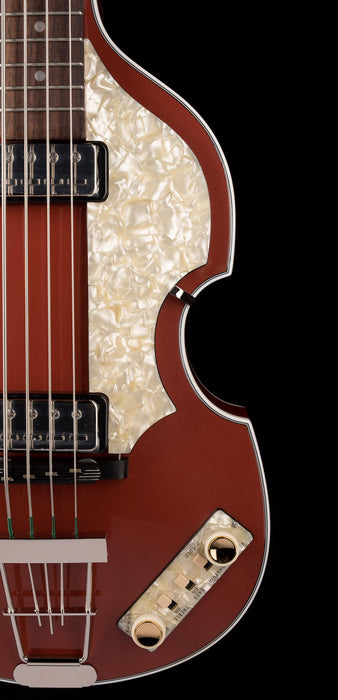 Hofner Limited Edition Pearl Clopper 1962 Violin Bass HOF-H500/1-62-PC-O with Case