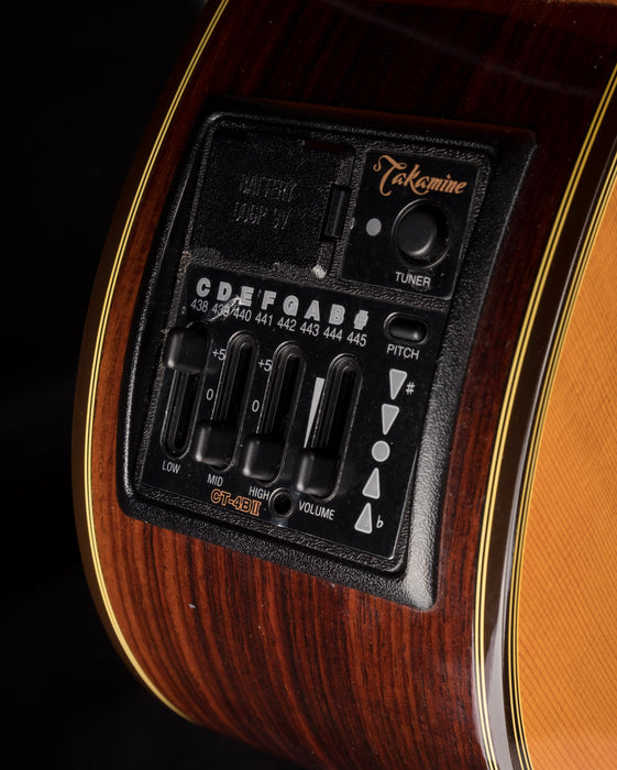 Pre Owned 2005 Takamine EC132SC Nylon Acoustic Guitar With HSC