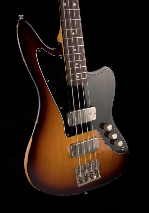 Fano Oltre JM4 Bass Medium Distress Tobacco Burst with Gig Bag