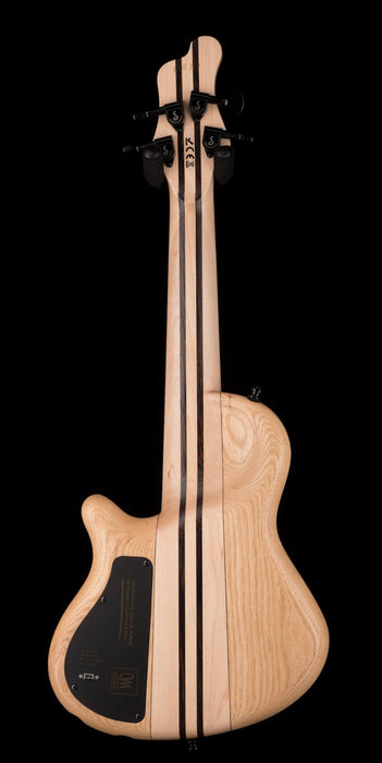 Mayones Cali4 3A Flame Maple Top Custom Trans Purple Matt Finish With Case