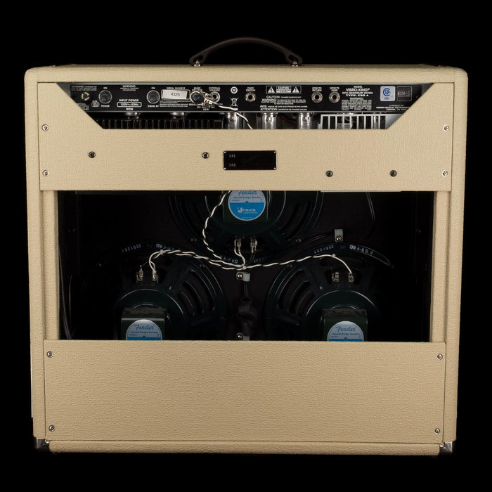 Used Fender 20th Anniversary Edition Vibro-King Blonde Guitar Amp Combo