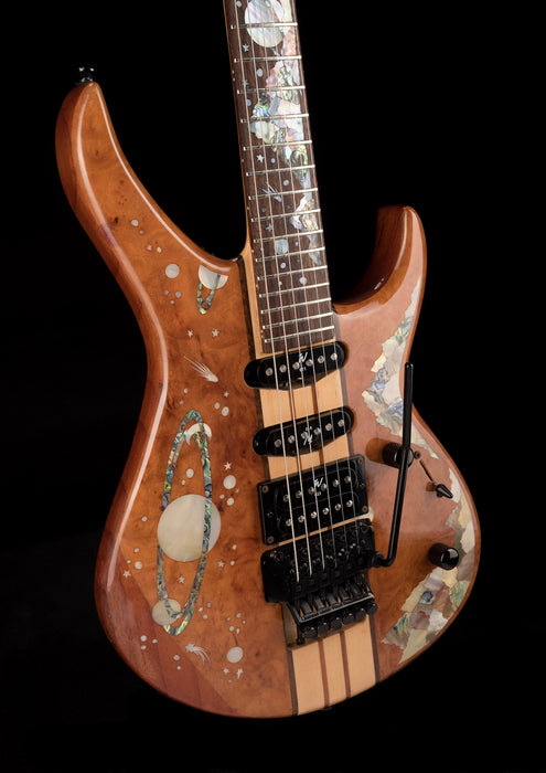 Pre Owned Planets HSS With Floyd Rose Brown Electric Guitar With Case