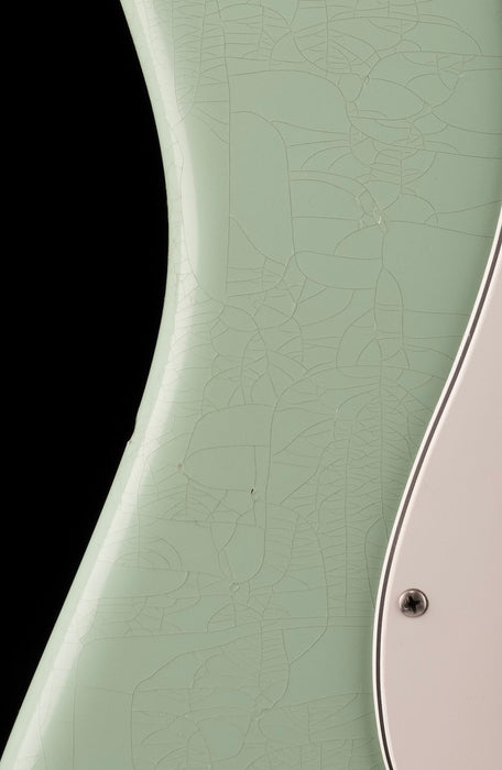 Used Fender Custom Shop Masterbuilt Greg Fessler 1960 Stratocaster Closet Classic Aged Surf Green with Abby Handwound Pickups