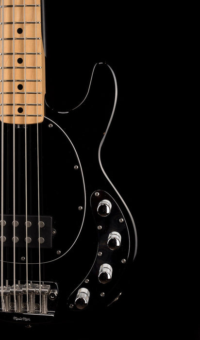 Pre-owned 2015 Music Man StingRay 3 EQ H Black with OHSC