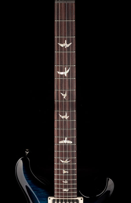 PRS Core Hollowbody II Piezo Custom Color Sapphire Smokeburst Burst with Case