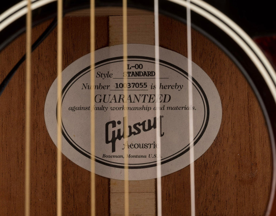Used 2017 Gibson L-00 Standard Vintage Sunburst with OHSC