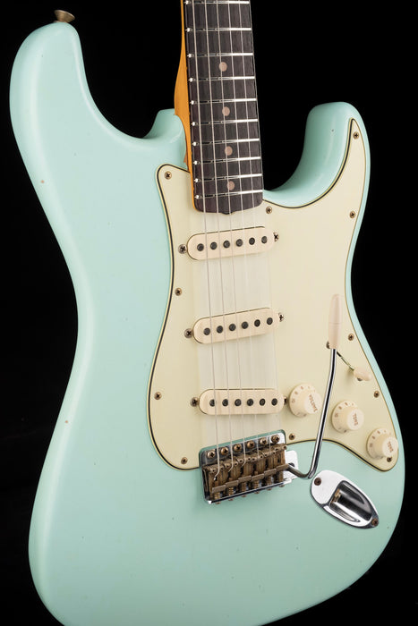 Fender Custom Shop 1960 Stratocaster Journeyman Relic Faded Aged Surf Green