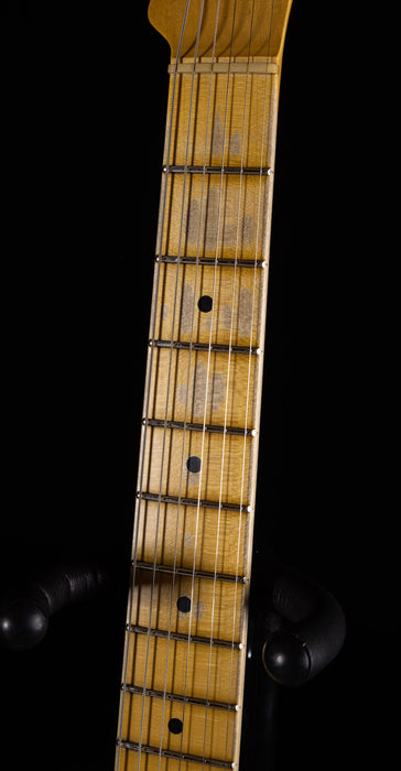 Fender Custom Shop Postmodern Journeyman Relic Tele 2 Tone Olympic White Charcoal Frost Metallic