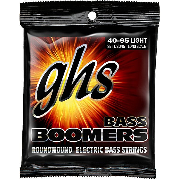 GHS L3045 Bass Boomers Standard Long Scale Light Electric Bass Strings