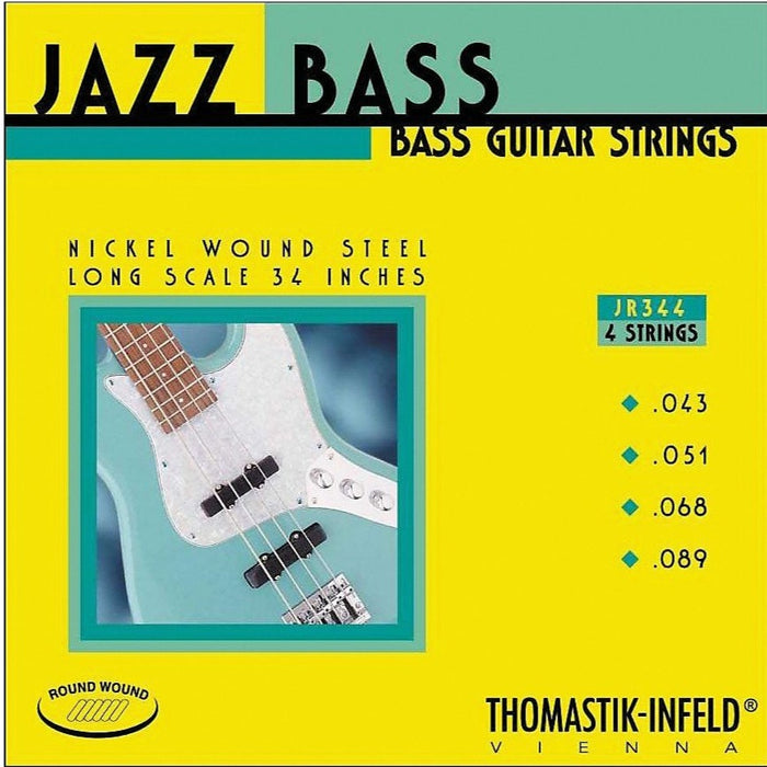 Thomastik-Infeld Jazz Bass Nickel-Wound 4-String JR344 Long Scale Strings