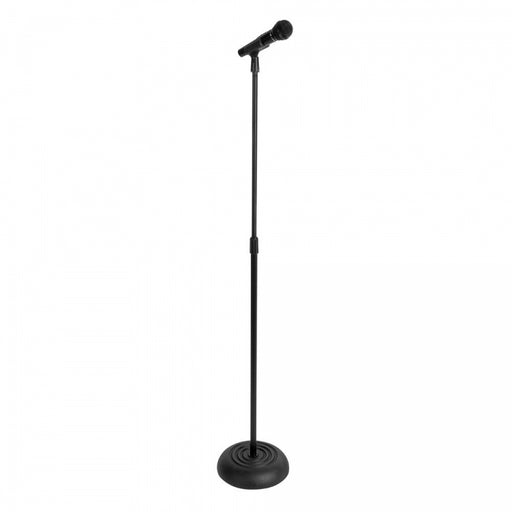 On-Stage Round Base Mic Stand MS20B Black