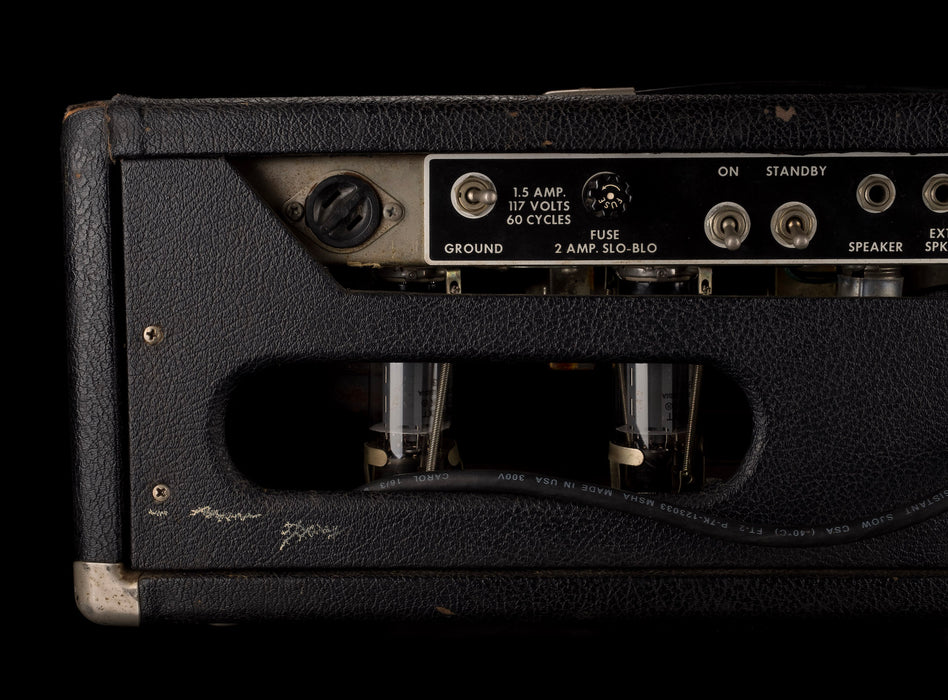 Pre Owned 1965 Fender Bandmaster Guitar Amp Head With Footswitch