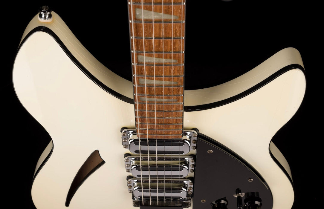 Pre Owned 1990 Rickenbacker 370WB White With Case
