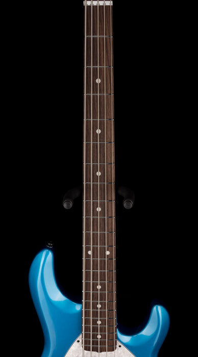 Ernie Ball Music Man StingRay Special 5 HH Speed Blue Roasted Maple With Case