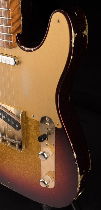 Used Fender Custom Shop Masterbuilder's Apprentice 50's Telecaster Relic 3-Tone Sunburst Sparkle with OHSC