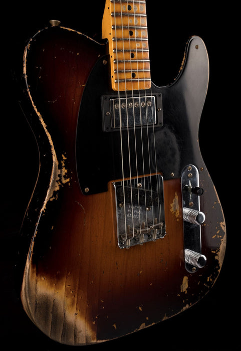Used Fender Custom Shop Limited Edition 1951 Telecaster HS Heavy Relic Wide Fade 2-Tone Sunburst with OHSC