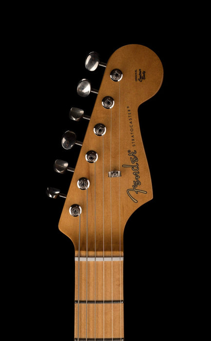 Used Fender Noventa Stratocaster Maple Fingerboard Surf Green Electric Guitar With Bag