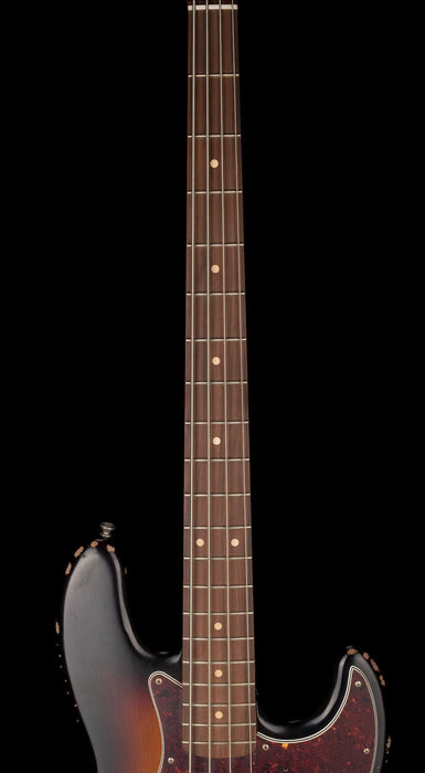 Used Fender 60th Anniversary Road Worn Jazz Bass 3-Tone Sunburst with OHSC