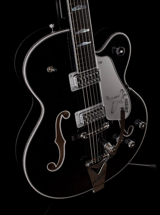 Gretsch Custom Shop Masterbuilt Stephen Stern G6136-CS Black Metallic Falcon Electric Guitar
